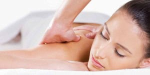 Hands-on shoulder massage