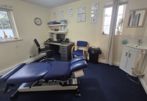 Treatment room at Longlevens clinic, view two